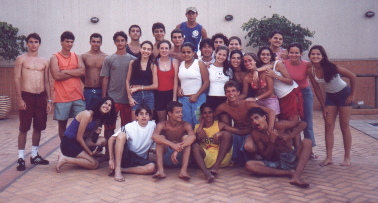Churrasco na casa de Liliam, final de ano 2001!!